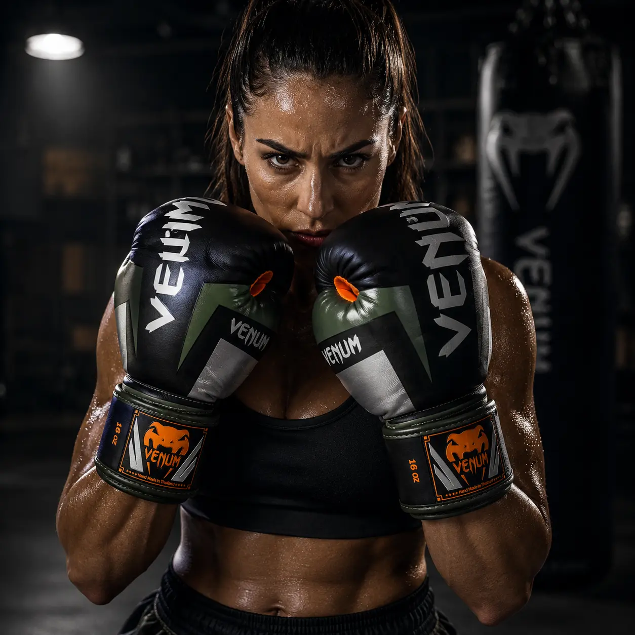 Venum Elite Boxing Gloves entrenamiento mujer