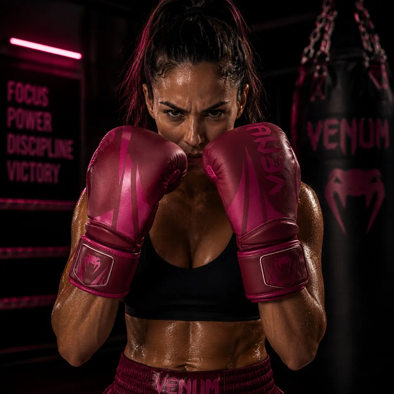 Venum Challenger 2.5 raspberry pink entrenamiento mujer